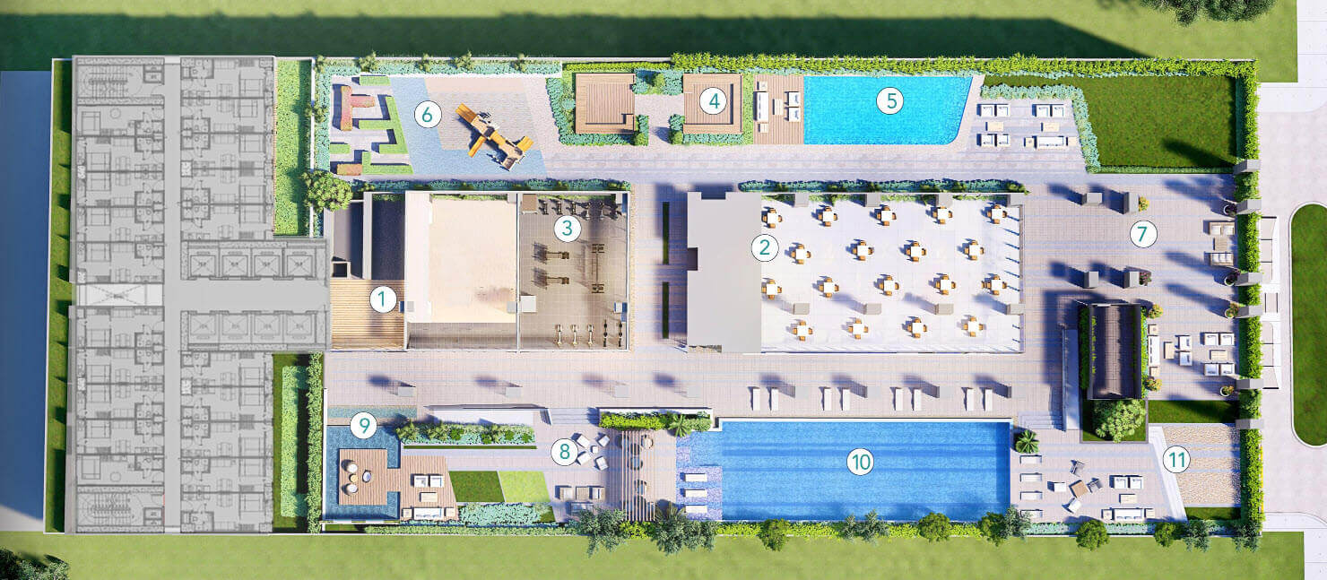 Mint Residences Amenities Floor plan